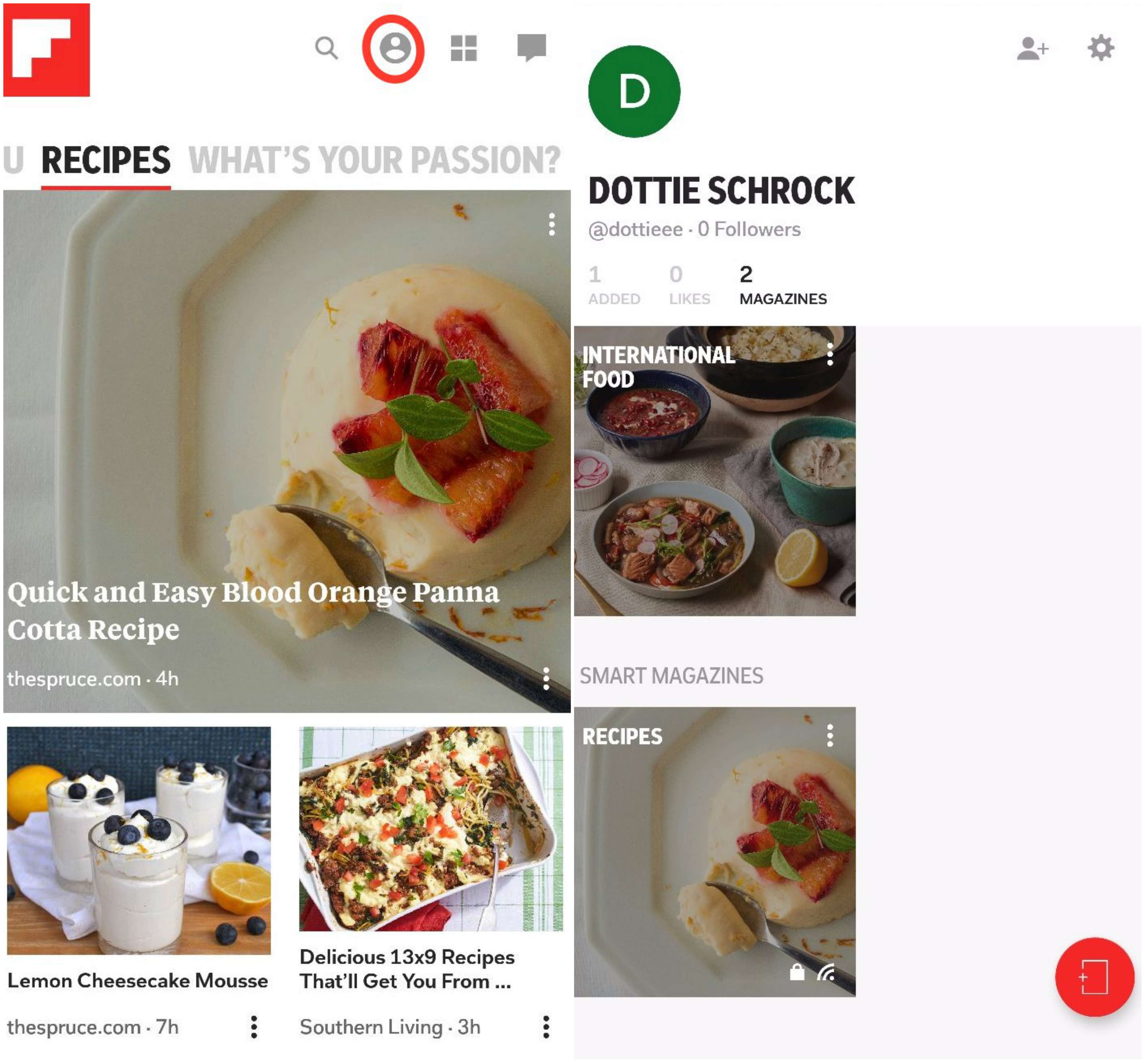 Flipboard App UX Profile