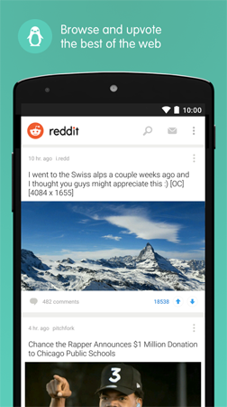 reddit app