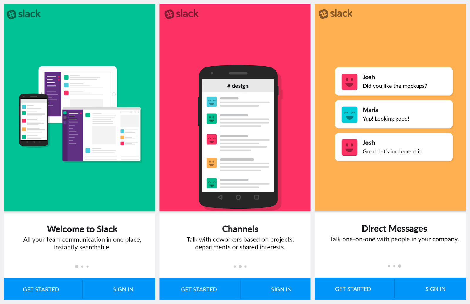 app onboarding strategy slack